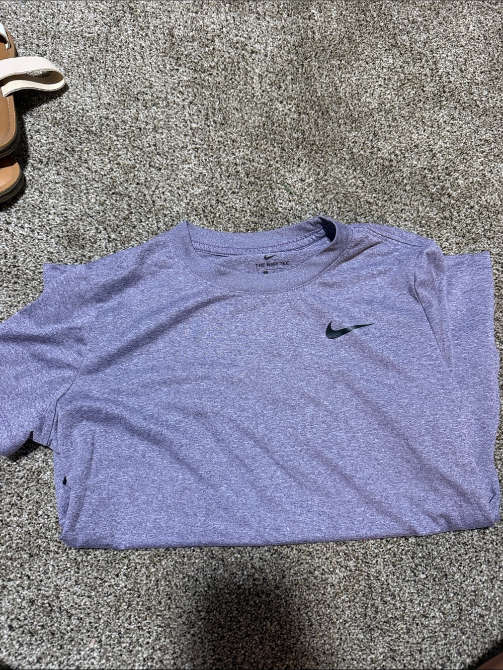 Nike Lavender-FIT Short Sleeve Tee